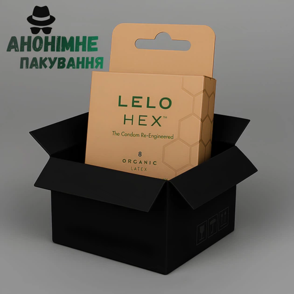 Презервативи Lelo Hex Organic 3 шт 6501053684 фото