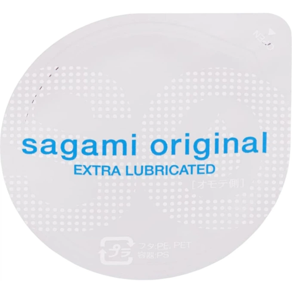 Презервативи Sagami Original 0.02 Extra Lubricated Поліуретановий 1 шт 4974234811120 фото