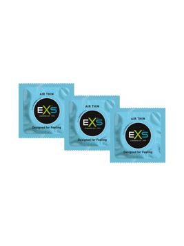 Презервативи EXS Air Thin Ультратонкі 3 шт  6400230455 фото