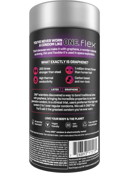 Презервативы One Flex Графеновые ультратонкие 10 шт 6501052023 фото