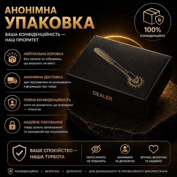 БДСМ-масажер колесо Вартенберга Passion Садо-мазо 6401231426 фото