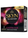 Презервативи Skyn Cocktail Club Безлатексні з ароматом коктейлів 3 шт 5011831090981 фото