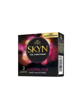 Презервативи Skyn Cocktail Club Безлатексні з ароматом коктейлів 3 шт 5011831090981 фото