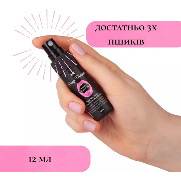 Спрей Intt Deep Throat Oral Spray для глубокого минета 12 мл 6501053647 фото