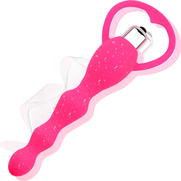 Анальна пробка Passion з вібрацією Рожева 6501103879 фото