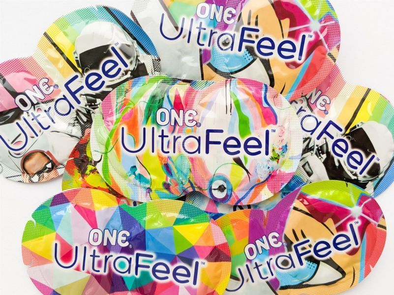 Презервативи One UltraFeel 2 в 1 Ультратонкий з додатковим пакетом мастила 10 шт 6501053329 фото