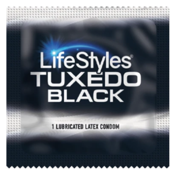 Презервативи Lifestyles Tuxedo Чорні 3 шт 6400229589 фото