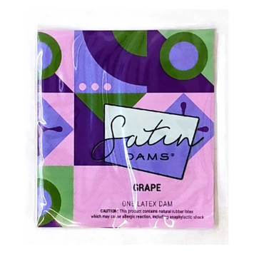 Серветка латексна ONE Satin Dams Grape 1 шт 6501053469 фото