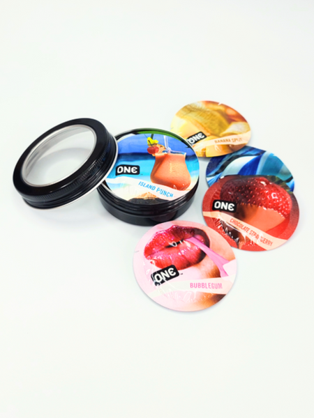 Набор презервативов One Flavor Waves Ароматизированные Разноцветные 5 шт 6400230514 фото