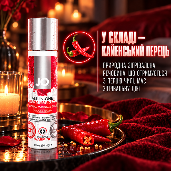 Гель для массажа System JO All-in-one Massage Glide 3 в 1 Warming 30 мл 6400230495 фото