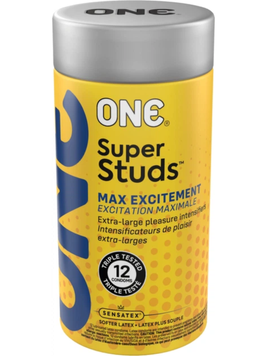 Презервативы One Super Studs 12 шт 6501053327 фото