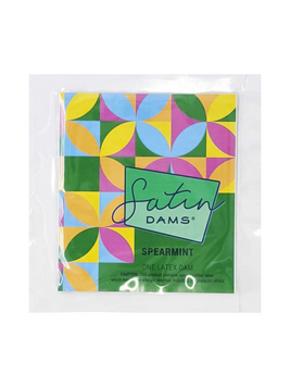 Латексная салфетка ONE Satin Dams Spearmint 1 шт 6501053468 фото