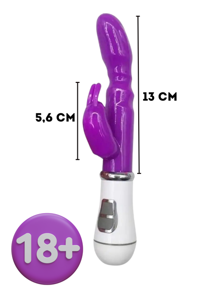 Вібратор Passion Bunny USB Фіолетовий  6501103867 фото