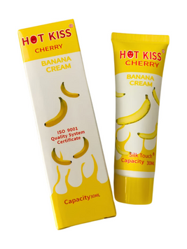 Лубрикант Hot Kiss Cherry Banana Cream на Водній основі 30 мл 6501053535 фото