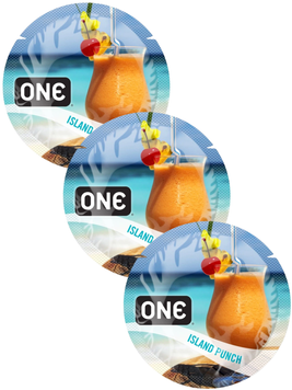 Презервативи One One Flavor Waves Тропічний коктейль 3 шт 6400230325 фото