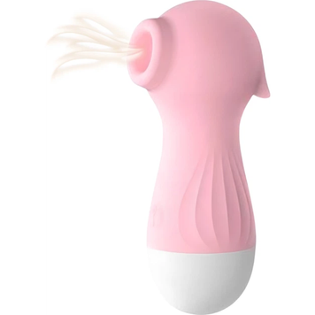Клиторальный вакуумный вибратор Passion Wo-sex Lilo Вуманайзер USB Розовый 6501103877 фото