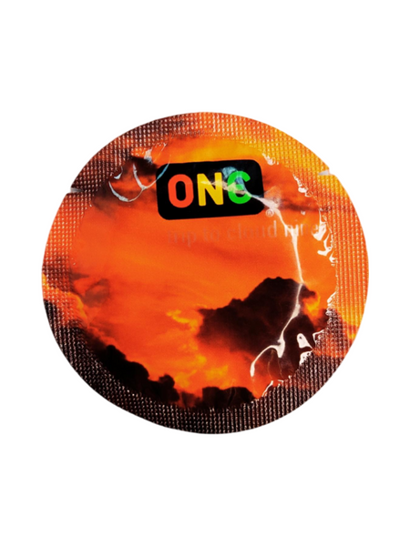 Презервативы One Trip To Cloud Nine Color Sensations Оранжевые 3 шт 6400230330 фото