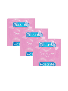 Презервативи Pasante Sensitive Feel Ультратонкі 3 шт 6400230106 фото