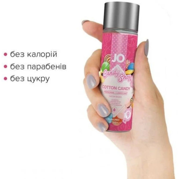 Лубрикант System JO H2O Candy Shop Cotton Candy 60 мл 6400230290 фото