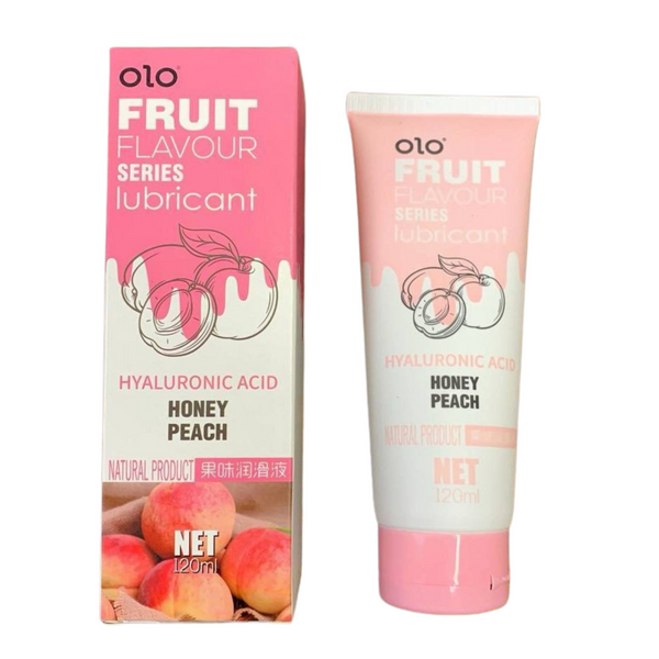 Оральный лубрикант OLO Fruit со вкусом персика 120 мл 6501053493 фото