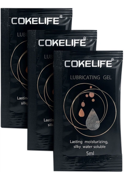 Набір лубрикантів CokeLife Lubricating Gel Black 5 мл х 3 шт 6501053657 фото