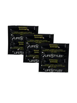 Презервативи LifeStyles Banana Ароматизовані 3 шт 6501053478 фото