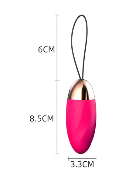 Яркое виброяйцо Passion USB Розовый 6501103883 фото